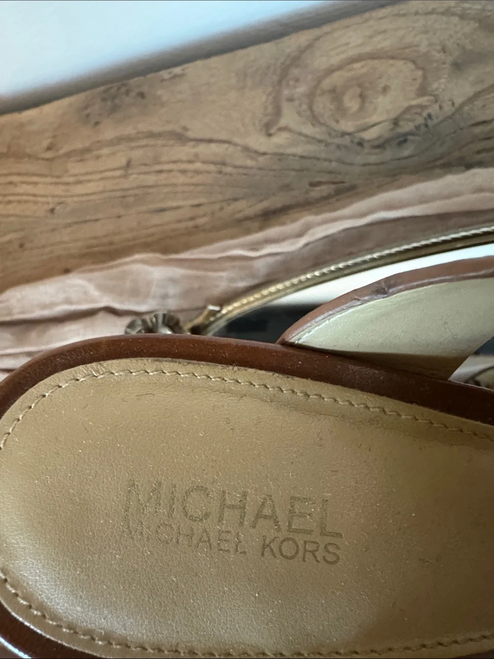 Michael Kors sleek leather